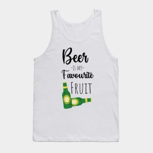 Beer Is My Favourite Fruit Tank Top